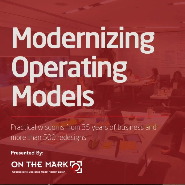Profile artwork for Modernizing Operating Models