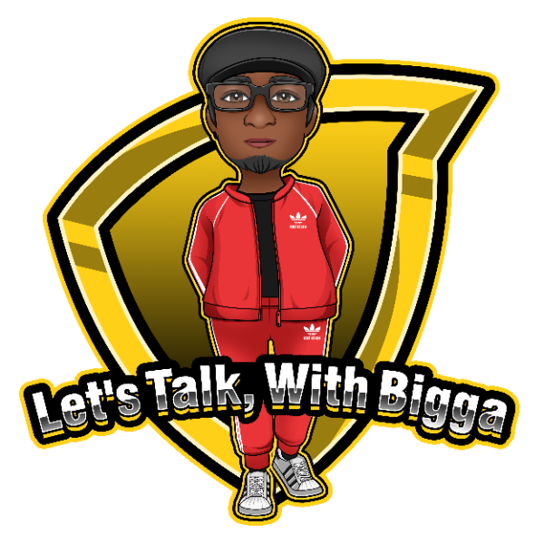 Profile artwork for Let's talk, with Bigga