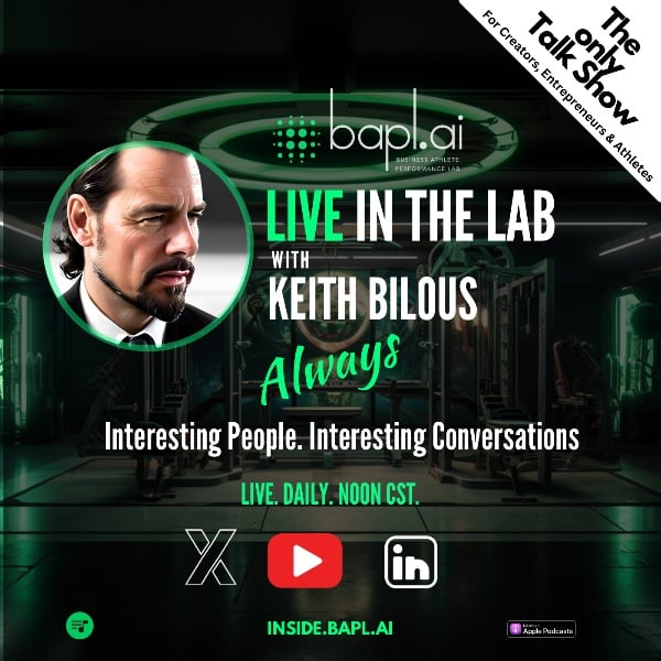 Profile artwork for Live in the Lab with Keith Bilous