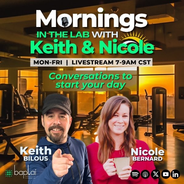 Profile artwork for Mornings in the Lab with Keith & Nicole
